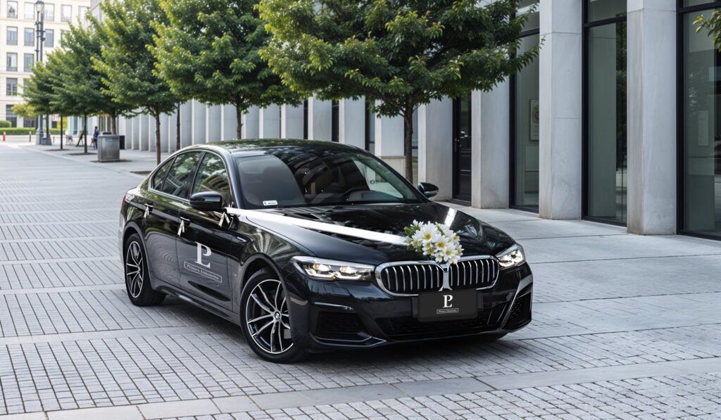 BMW 5 Series wedding car